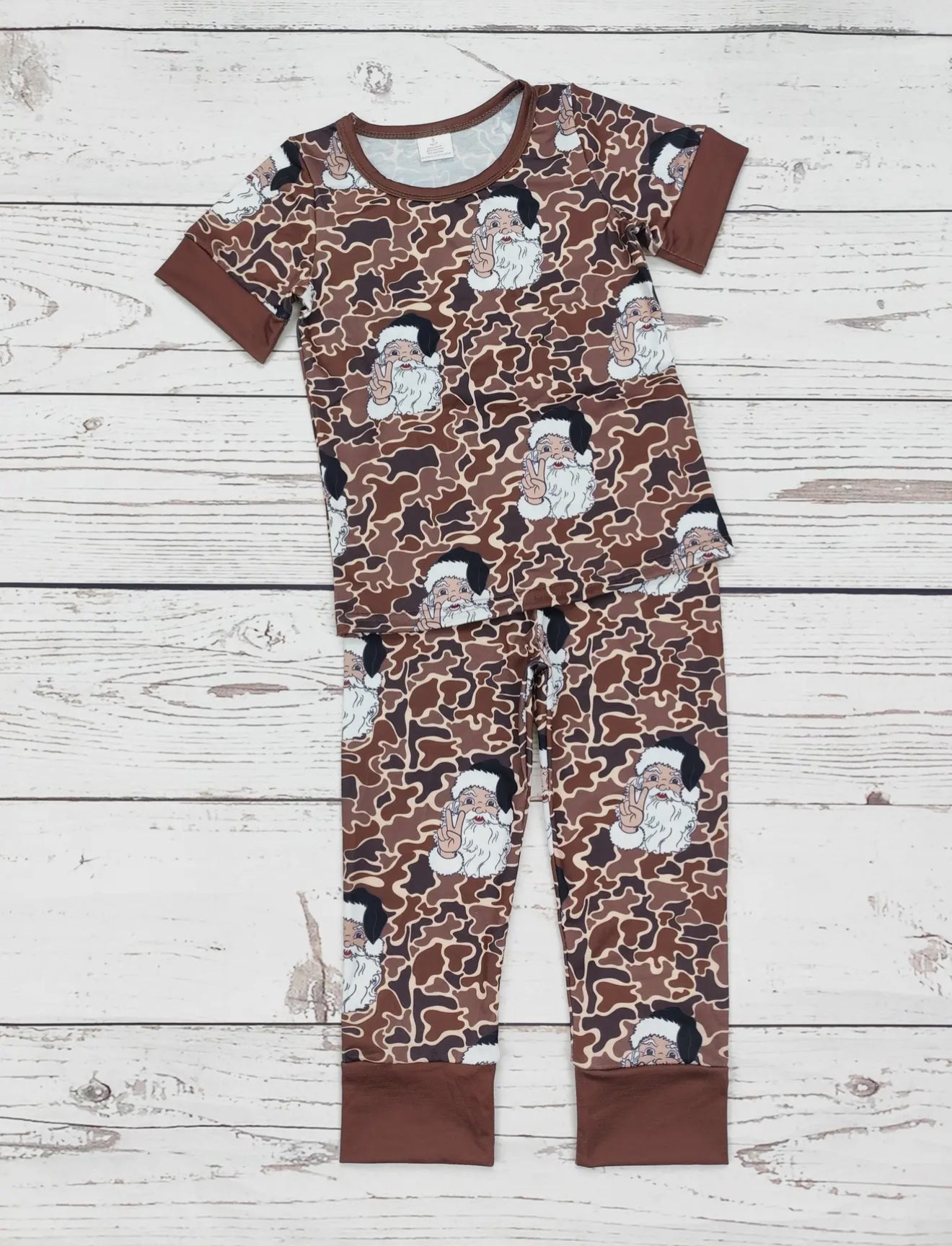 Camo Santa PJ Set