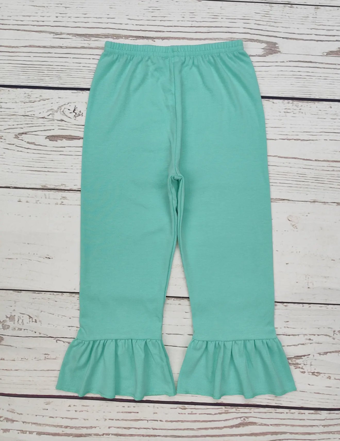 Christmas Bow Ruffle Pants Set