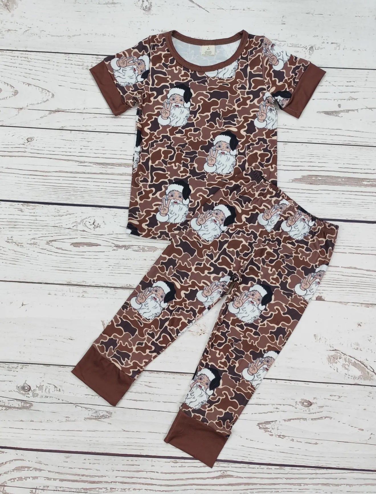 Camo Santa PJ Set