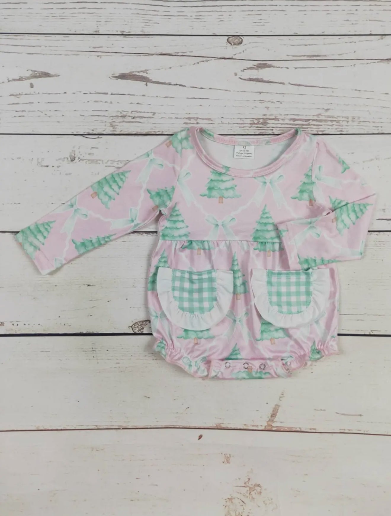 Pink Christmas Tree Bubble