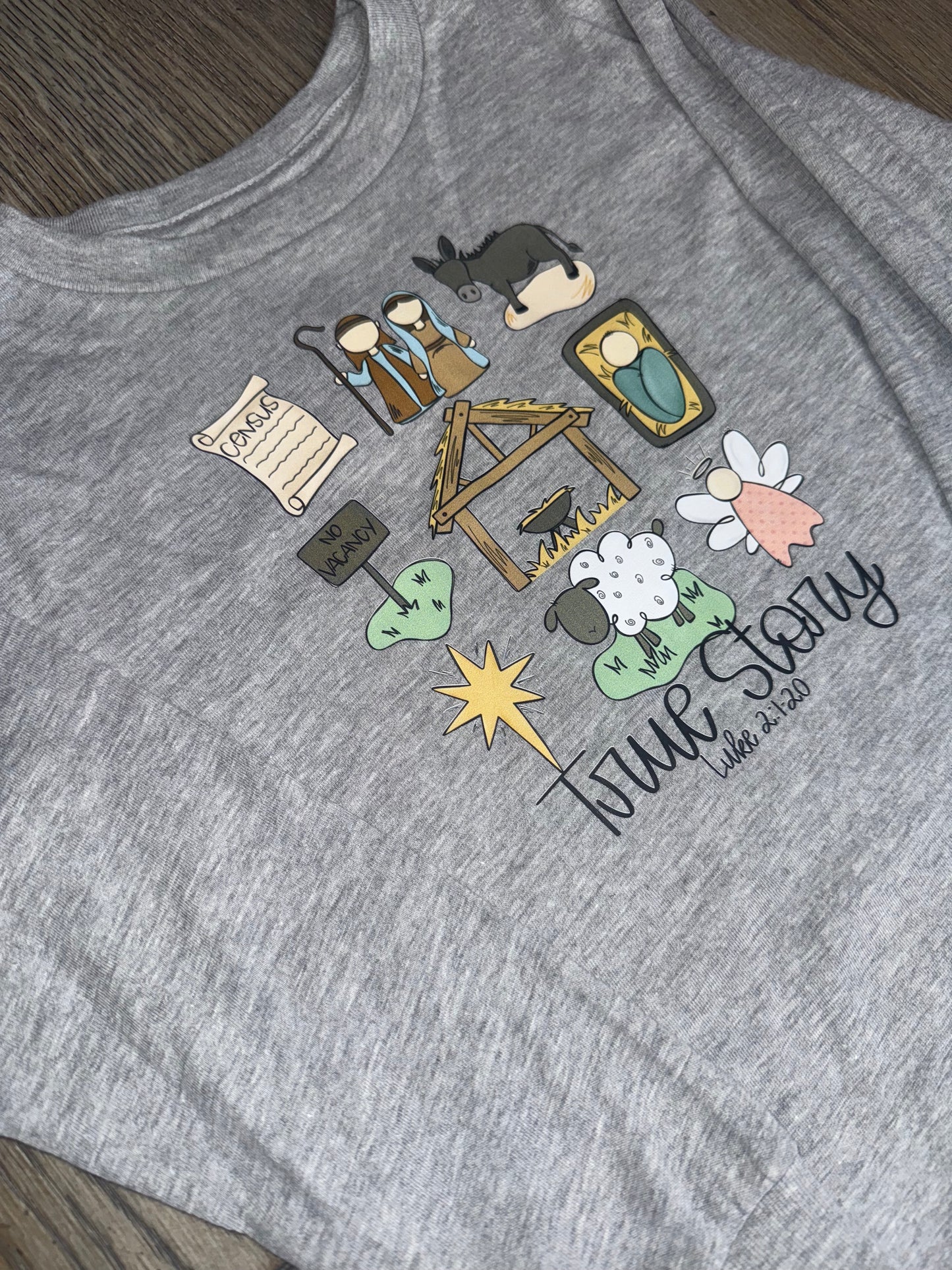 True Story|Grey Long Sleeve