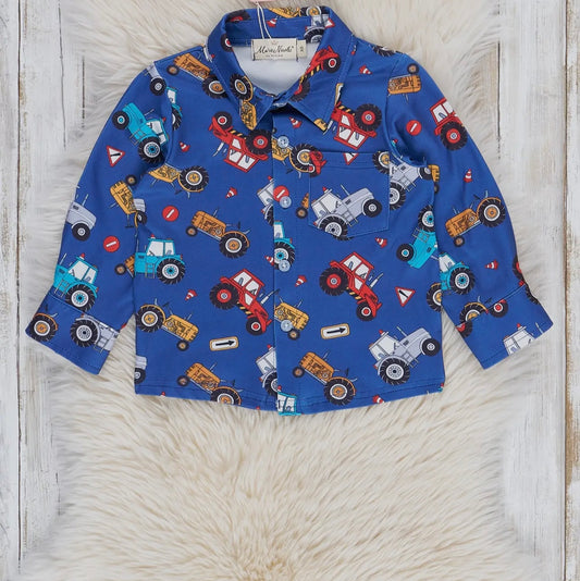 Tractor Button-Up Shirt