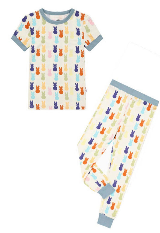 Peeps Easter Bunny Bamboo Toddler Pajama Set
