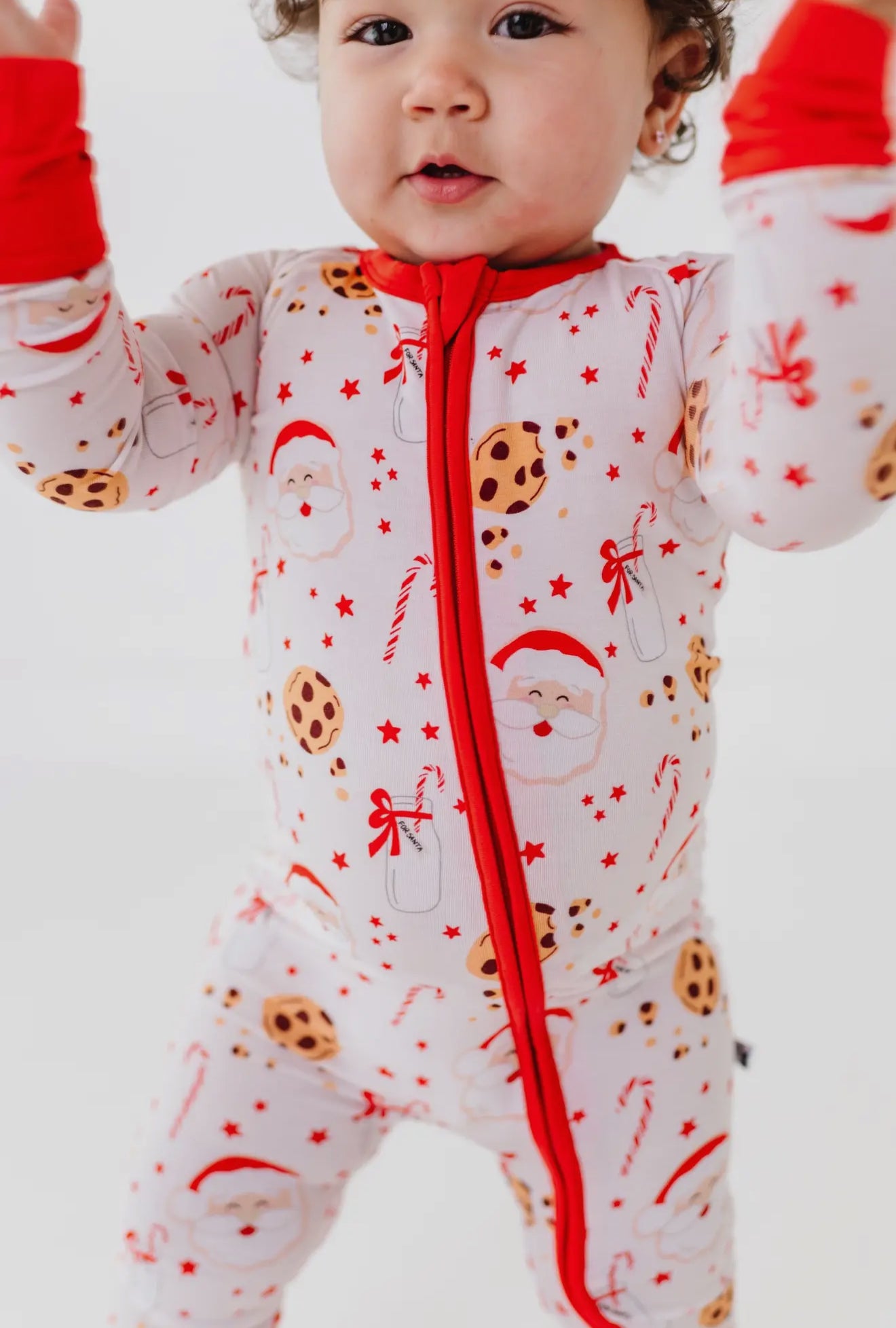 Cookies for Claus Convertible Footie PJs