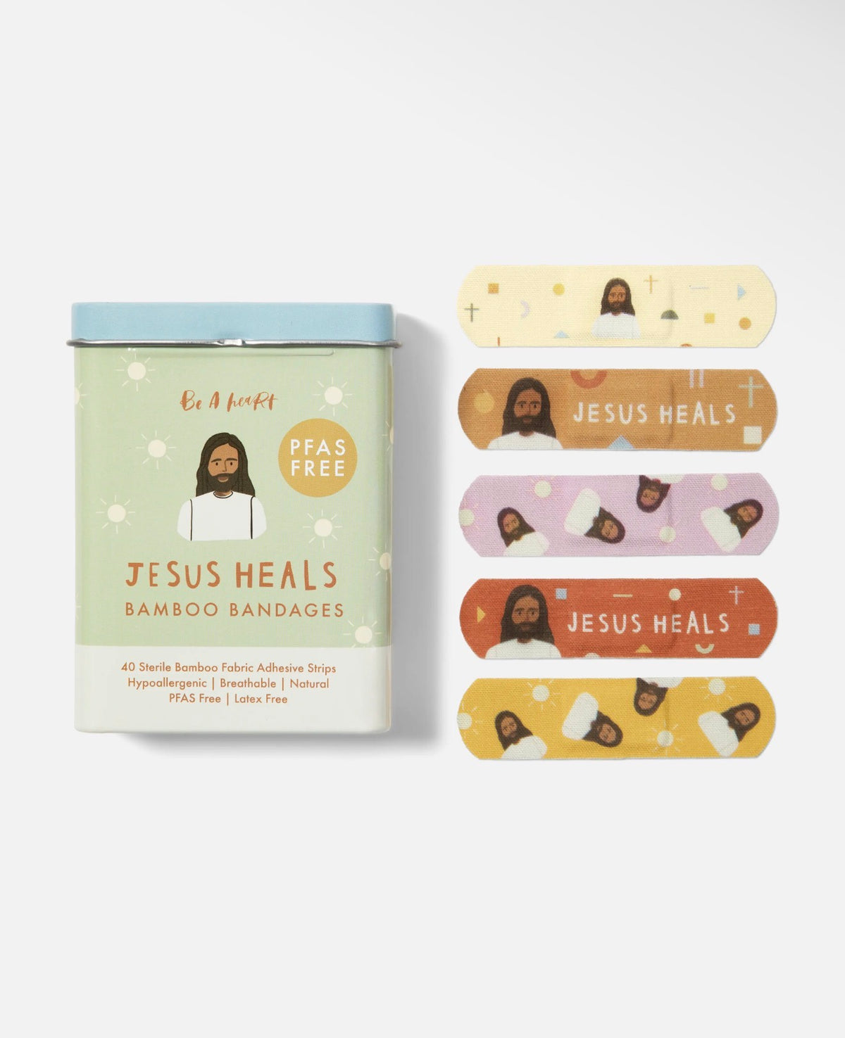 Jesus Heals Bandages|Bamboo & Pfas Free