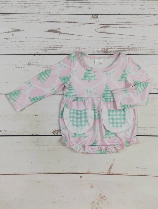 Pink Christmas Tree Bubble