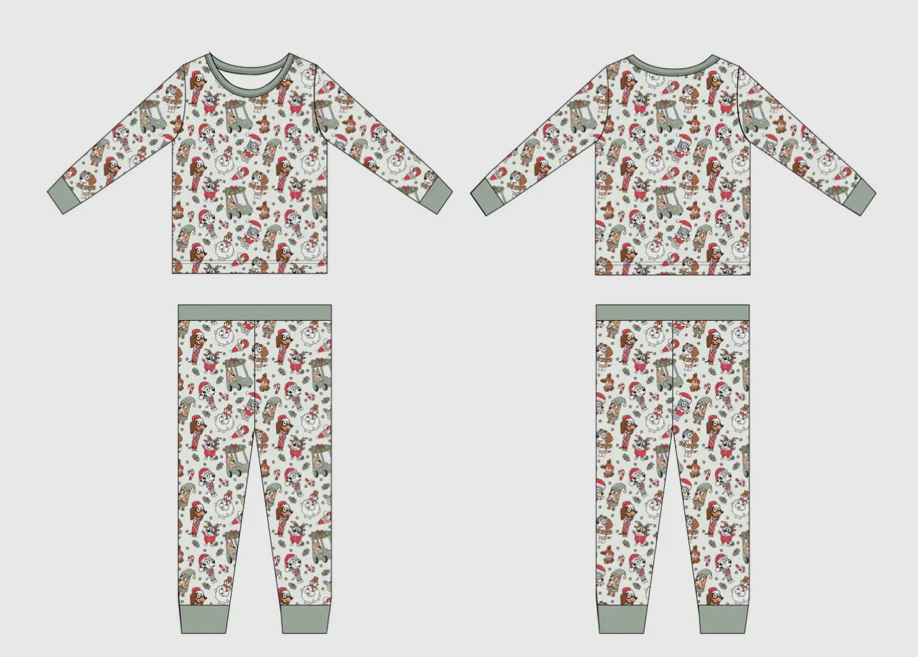 Tis the Season Bamboo PJ Set