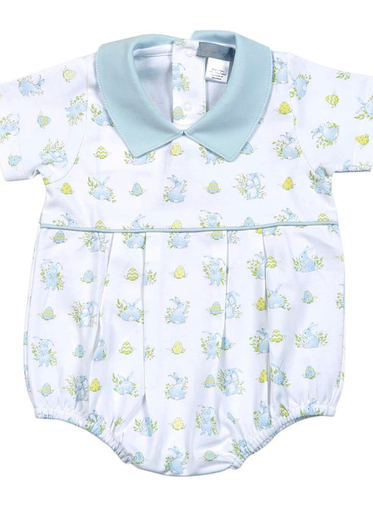 Blue Bunnies Pima Bubble