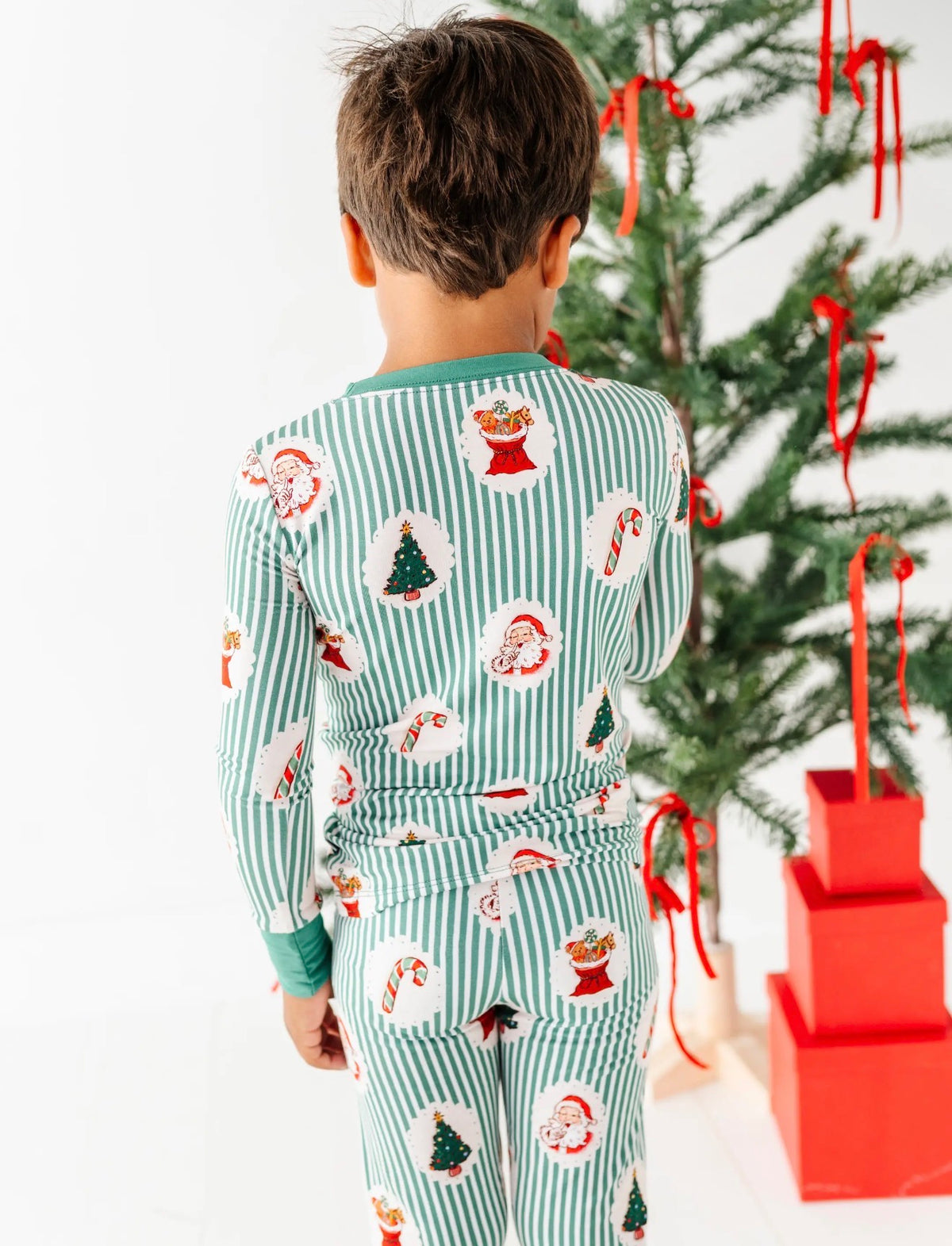 Christmas Classic Stripe Kids PJs