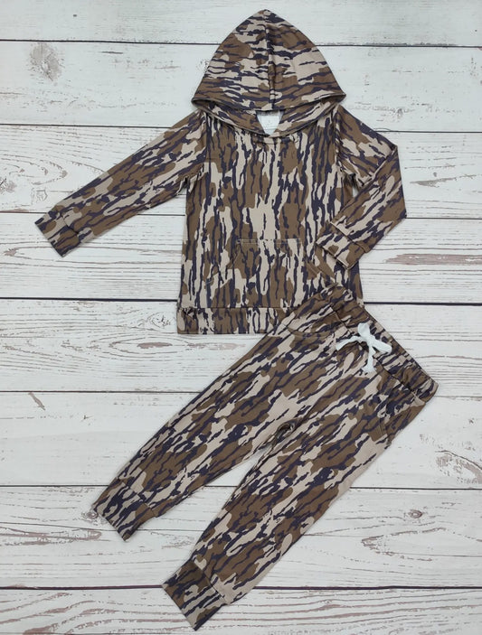 Camo Hunting Pants Set