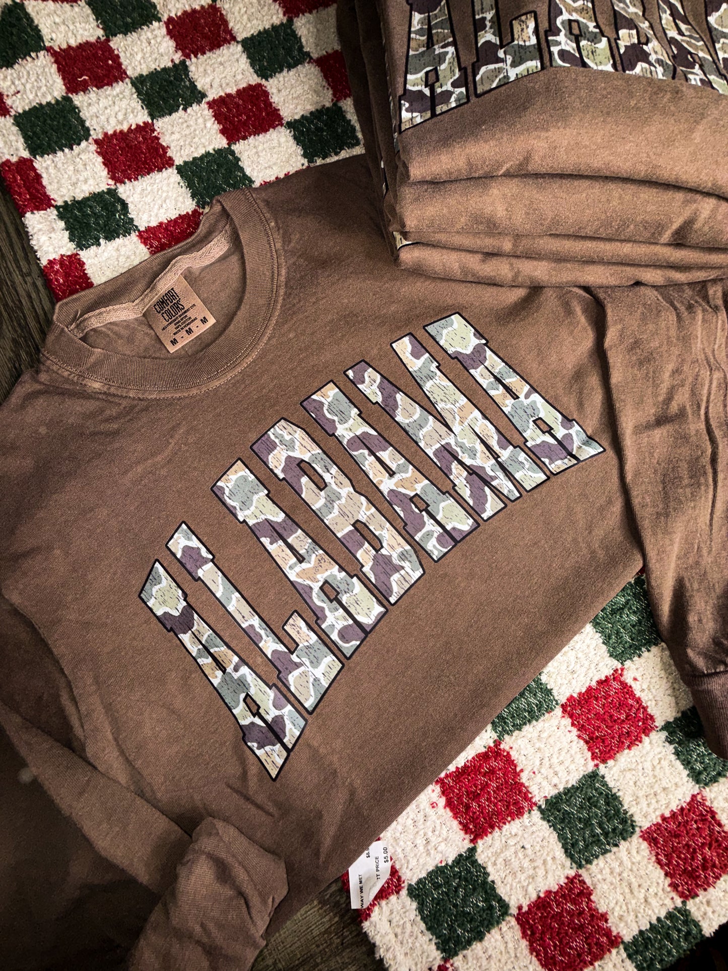 Camo Alabama|Long Sleeve
