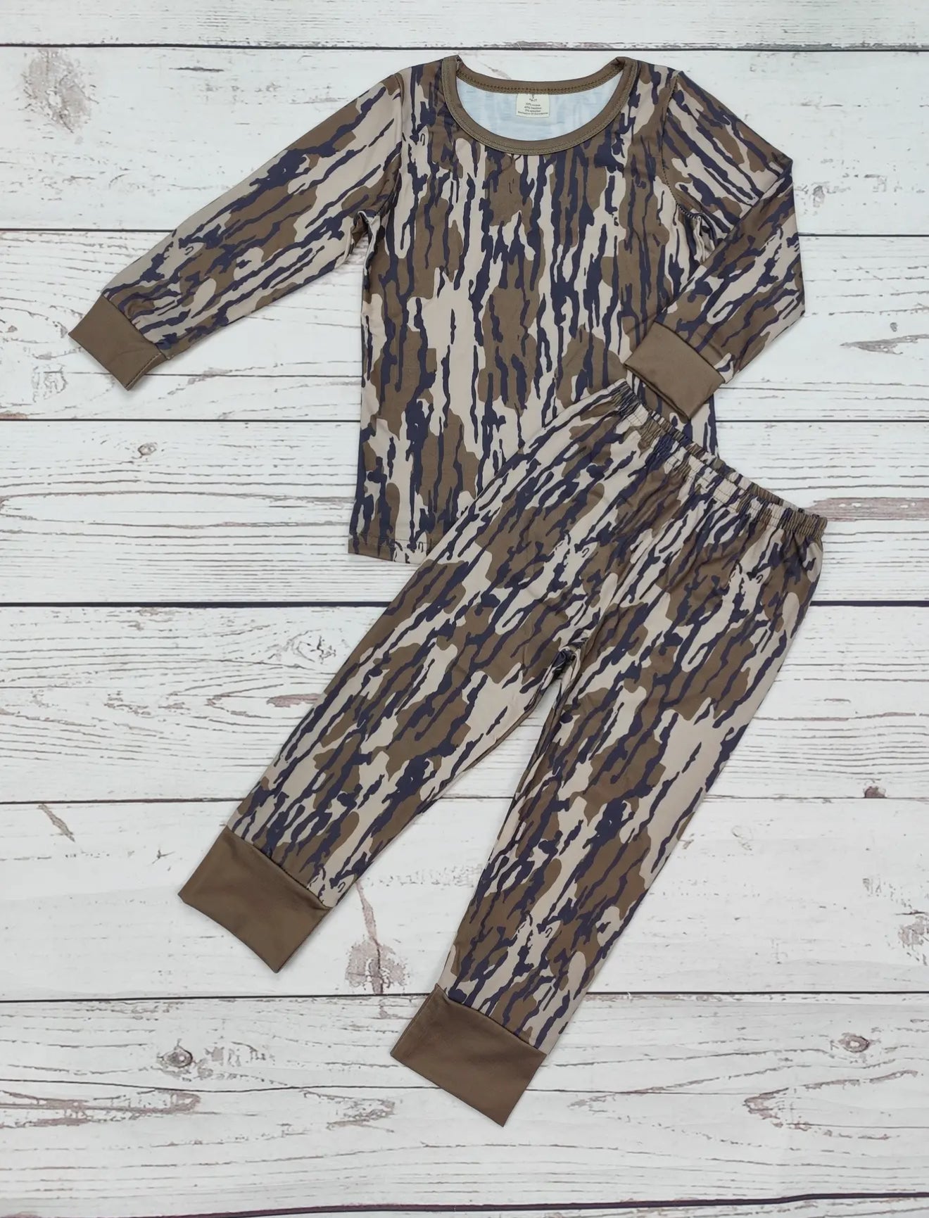 Dark Camo PJ Set