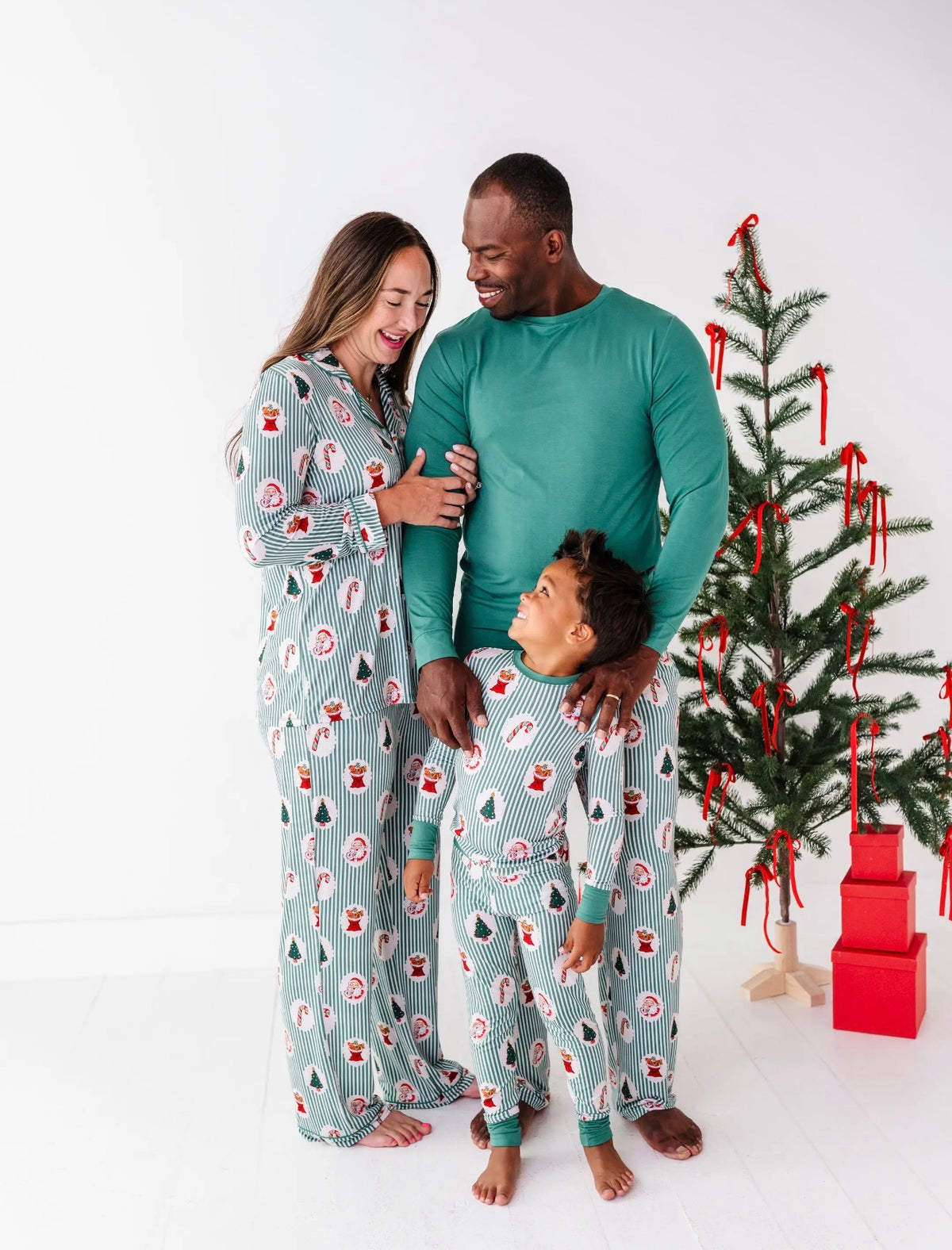 Christmas Classic Stripe Mens Lounge Set