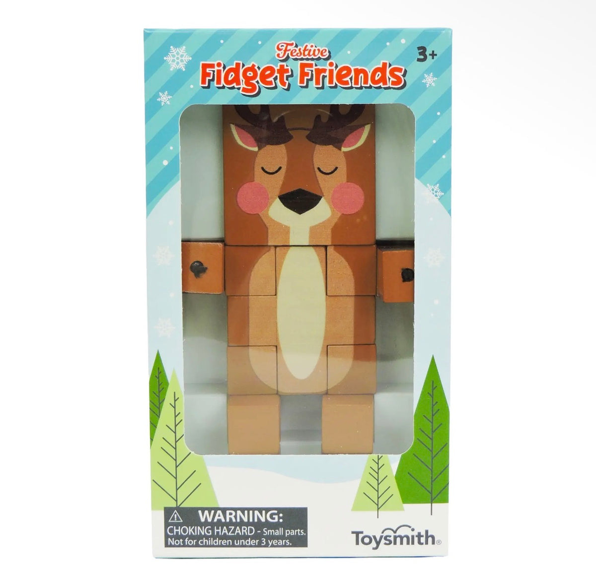 Christmas Wood Fidget Puzzle
