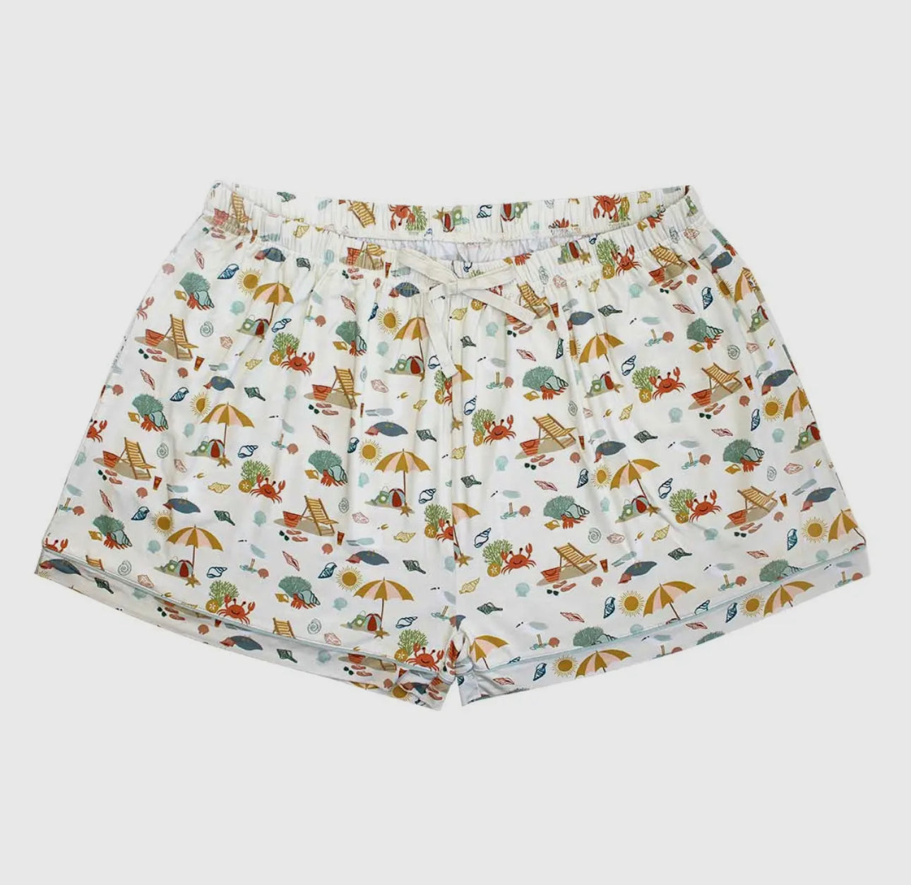 Beach Days Adult Bamboo Pajama Shorts